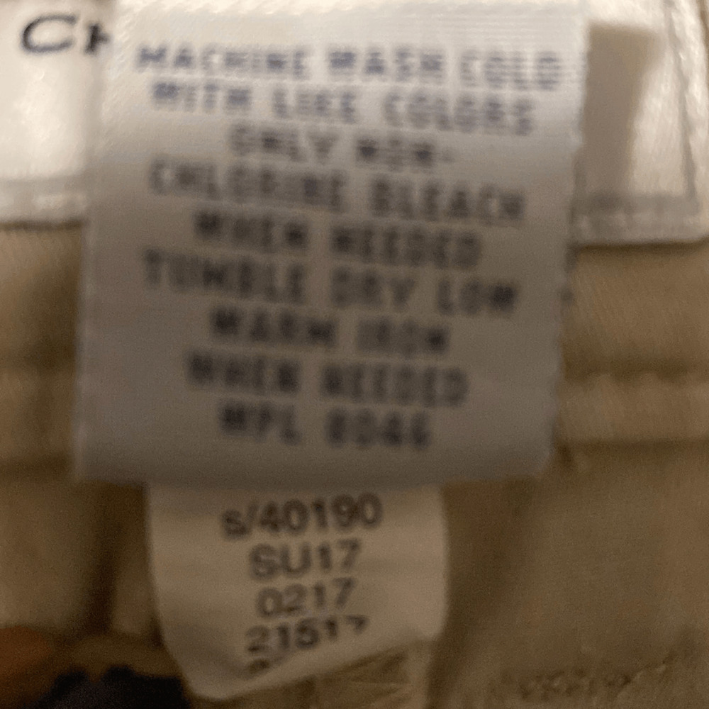 Charter Club Khaki Beige Mid Rise Stretch Chino Shorts Size 10 Casual Preppy - Picture 9 of 10